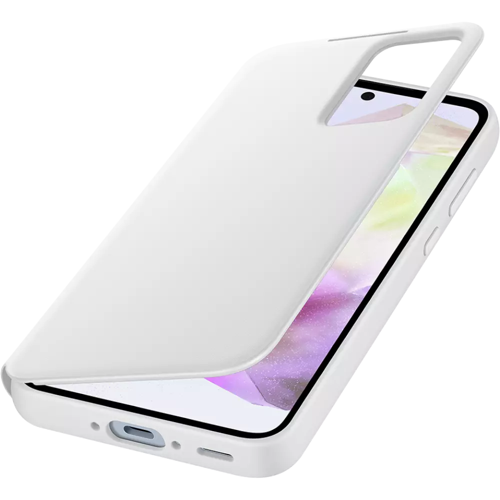 smarthome Samsung Smart View Wallet Case Galaxy A35 5G Weiß kaufen Heißer Verkauf