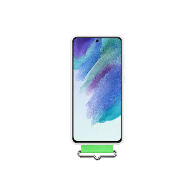 smarthome Samsung Galaxy S21 FE Silicone Cover Strap Weiß kaufen