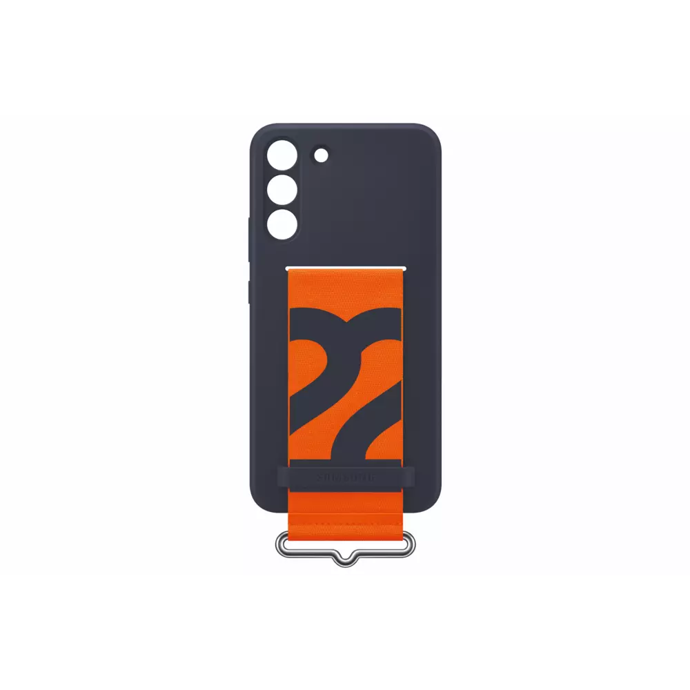 smarthome Samsung Galaxy S22+ Silicone Cover Strap Navy kaufen Im Verkauf