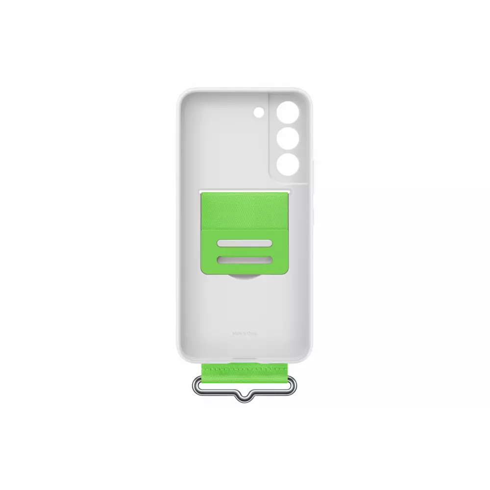 smarthome Samsung Galaxy S22 Silicone Cover Strap Weiß kaufen zollfrei