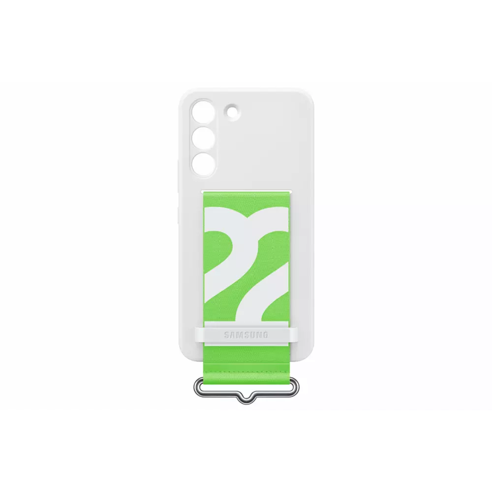smarthome Samsung Galaxy S22 Silicone Cover Strap Weiß kaufen zollfrei