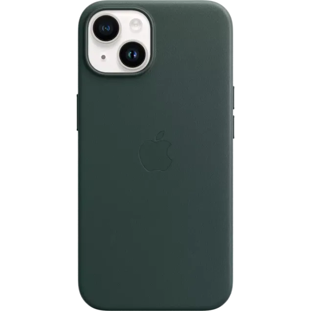 smarthome Apple Leder Case iPhone 14 Waldgrün kaufen