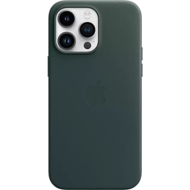 smarthome Apple Leder Case iPhone 14 Pro Max Waldgrün kaufen